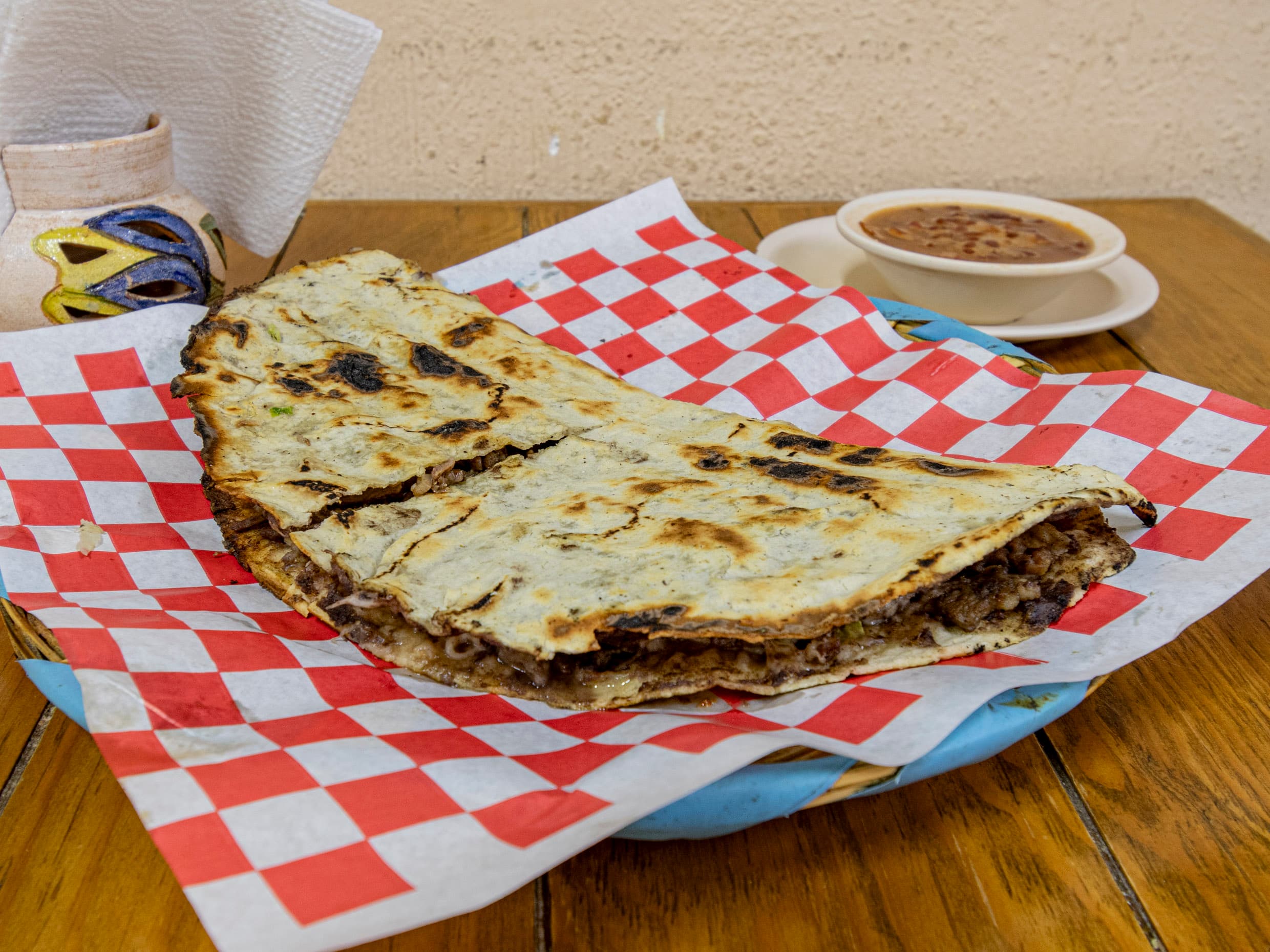 Tlayuda de Asada