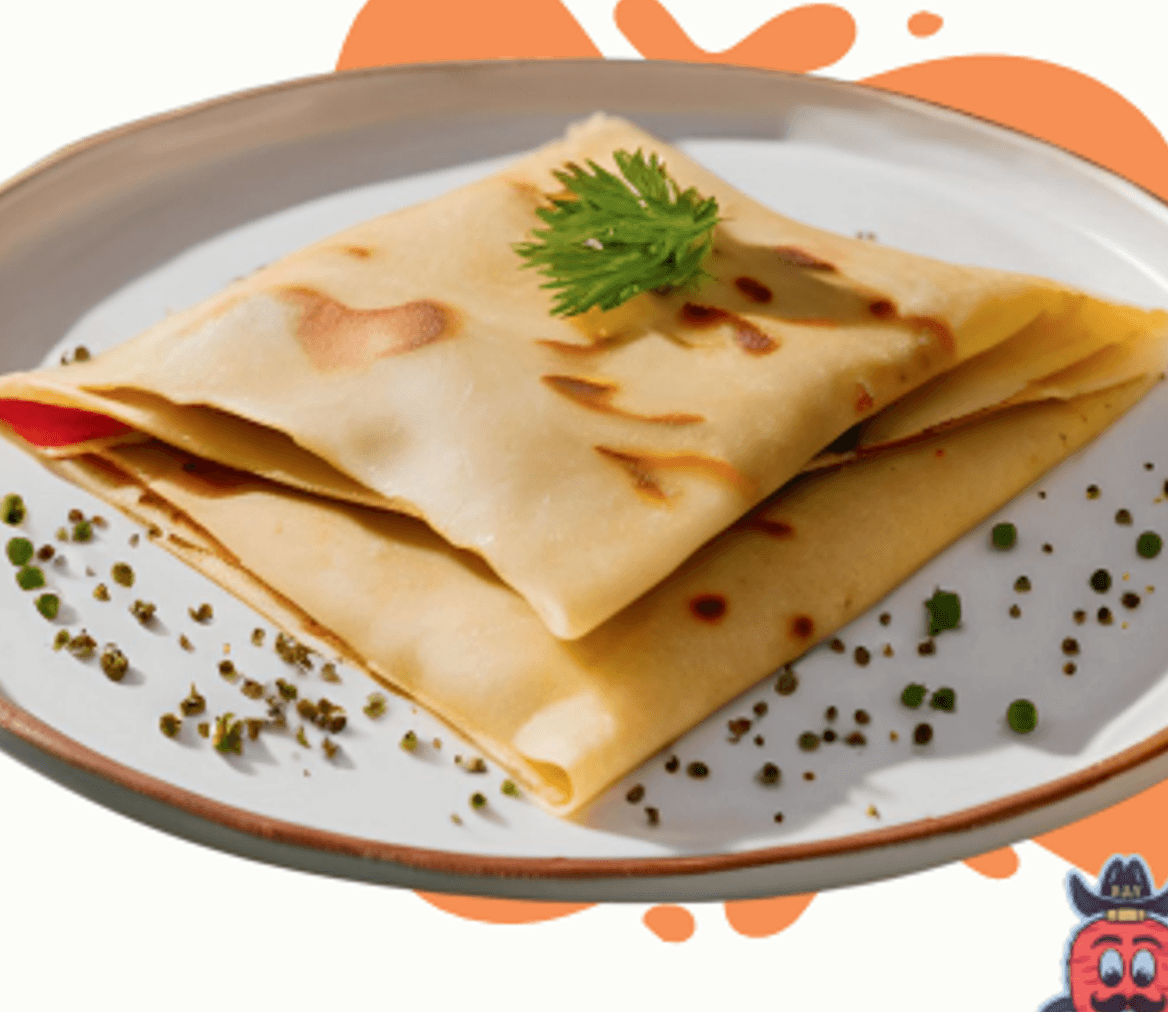 Crepa Salada con Cappuccino Grande