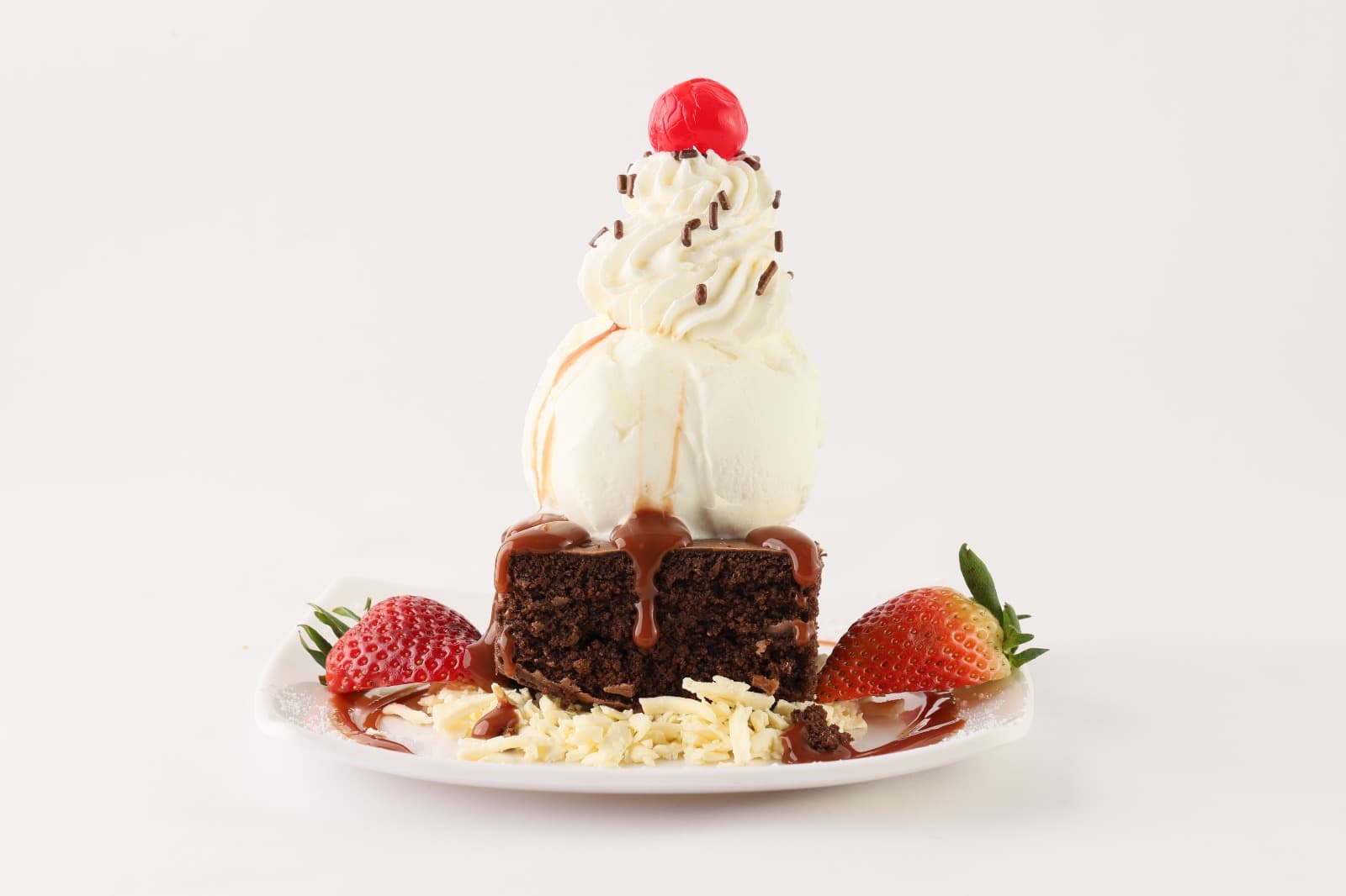Brownie con Helado