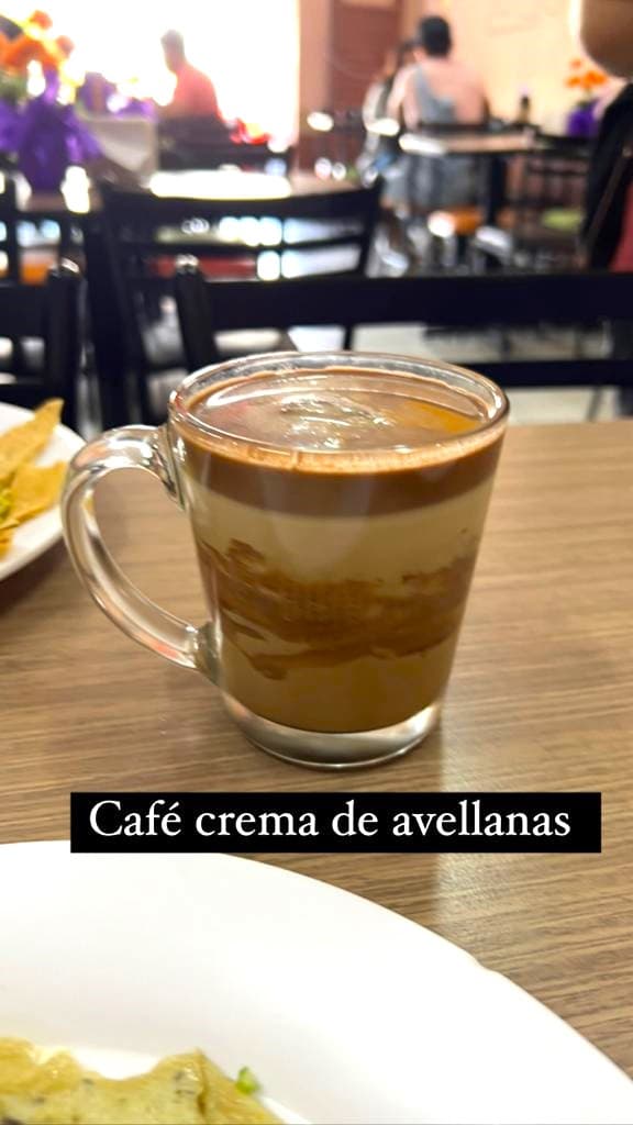 Café de Crema de Avellanas