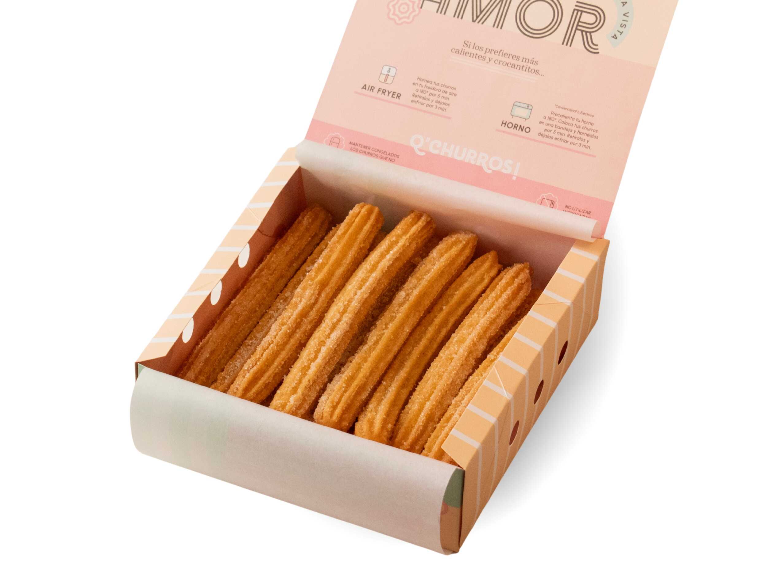 Churros Glaseados 18 uds