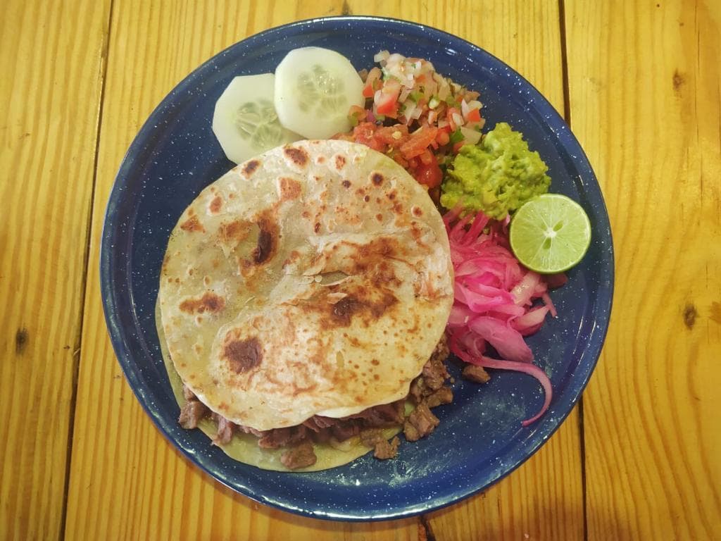 Quesadilla de pastor