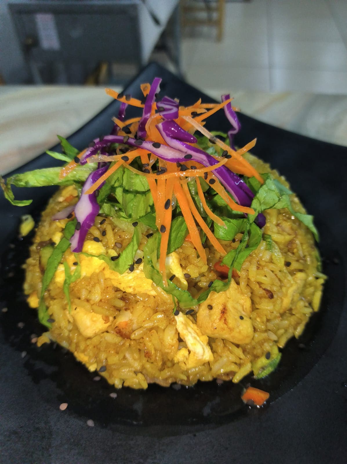 Yakimeshi Pollo