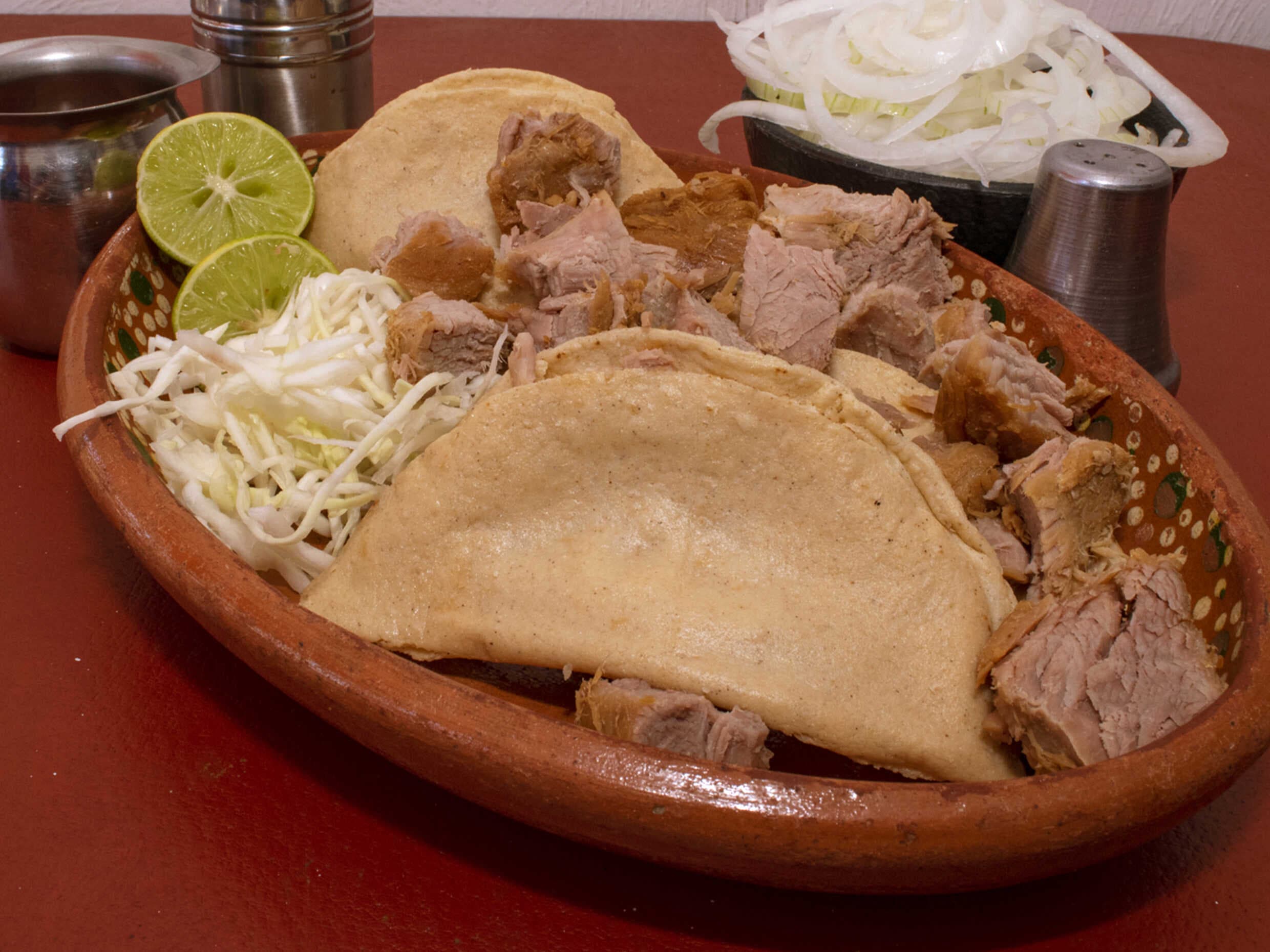 Taco Dorado con Carne