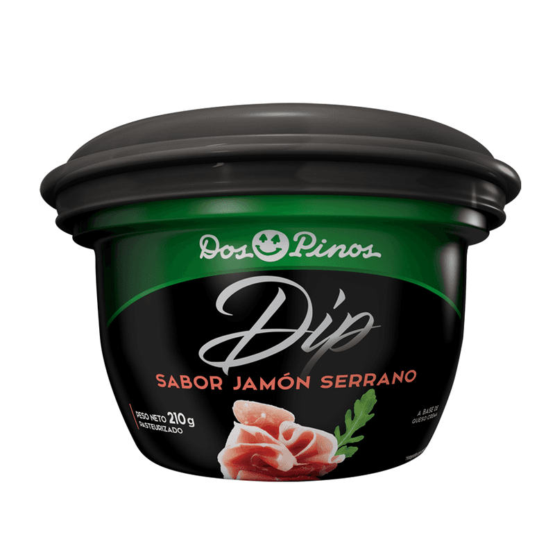Dip Dos Pinos Jamón Serrano Caja 210 g
