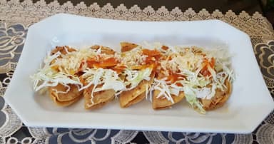 Tacos dorados de papa