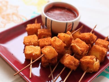 Kushiague de Camarón con Queso