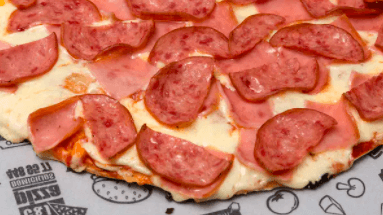 Pizza de salami