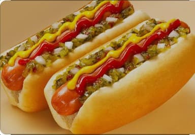 2 Hot Dog Sencillos