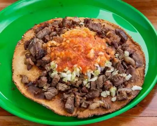 Tacos de Maíz Dorado de Asada