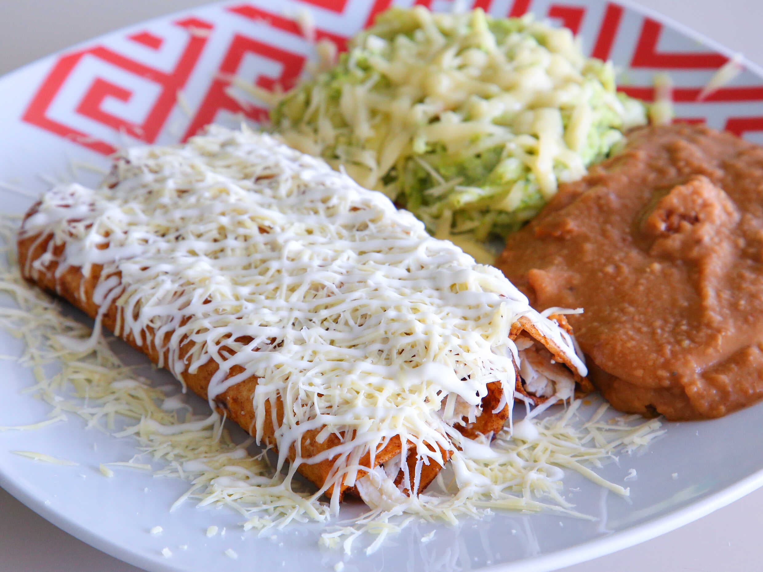 Enchiladas Mexicanas.