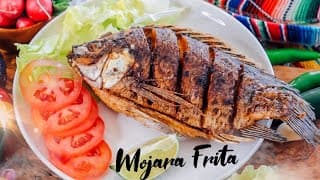 Mojarrita Frita al Mojo de Ajo