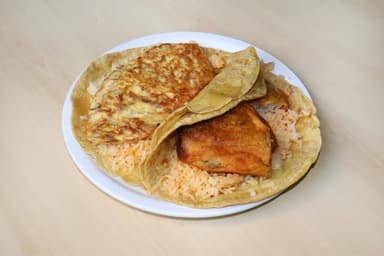 Taco de Torta de Cochinita Pibil