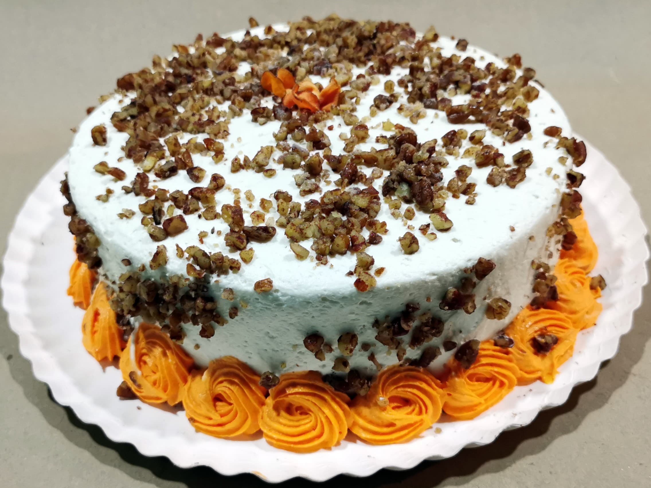 Pastel De Zanahoria chico