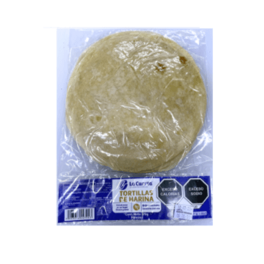 TORTILLAS DE HARINA LA CUARTA 9 pza