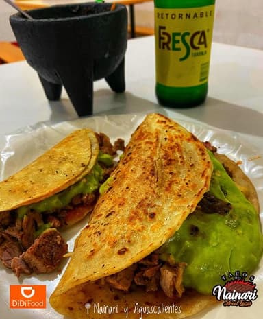 Quesadilla de Maíz con Carne