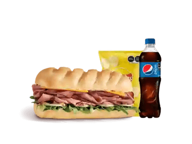 Combo Roast Beef & Cheddar Mediano