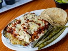Papa rellena de Carne al Pastor