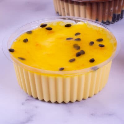 Postre Muss de Maracuyá