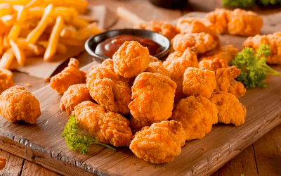 Palomitas de Pollo con Sabor