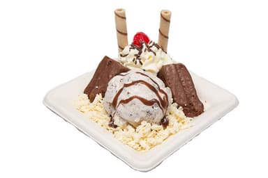 Brownie con Helado