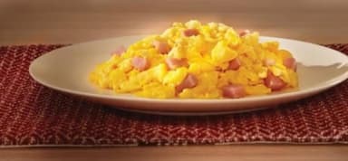 Huevos Revueltos con Jamón