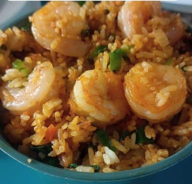 Arroz de Camarones