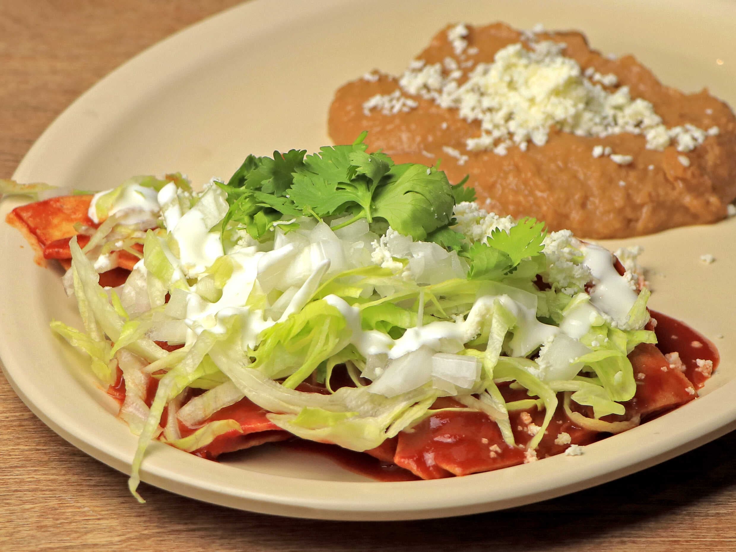 Chilaquiles *