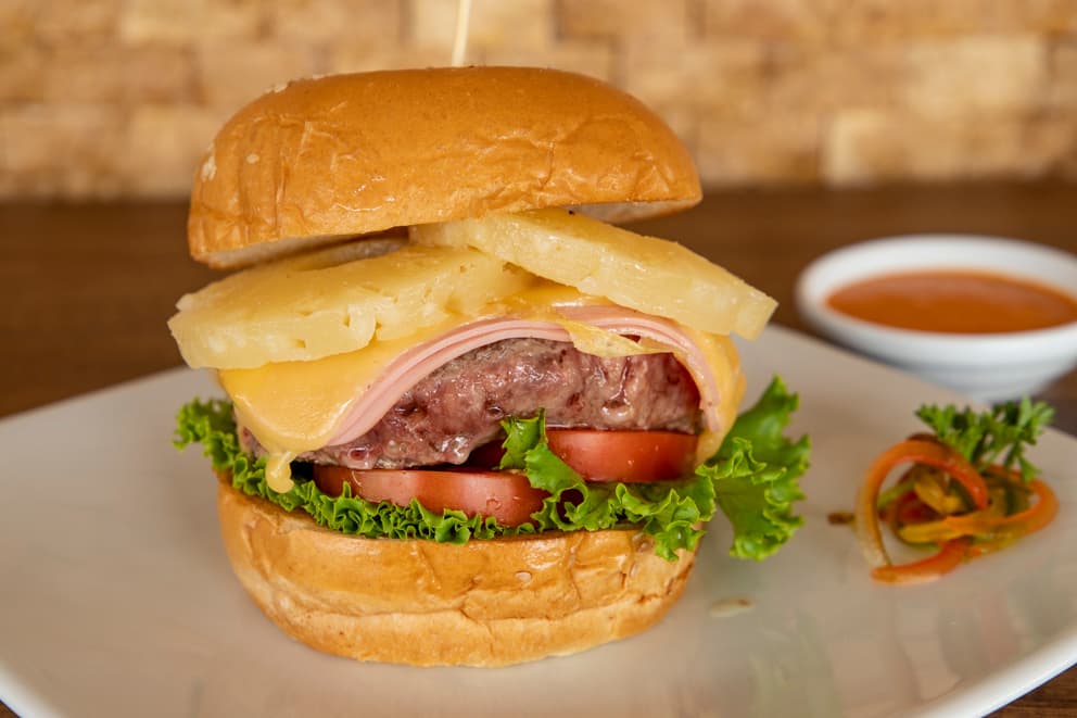 Hamburguesa Hawaiana
