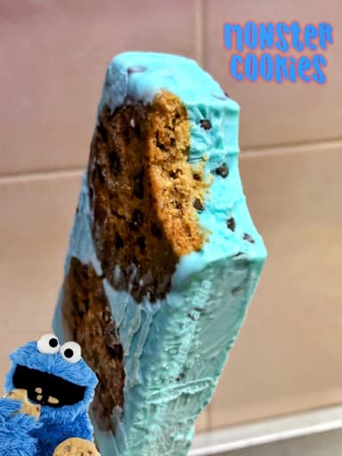 Paleta de Monster Cookies