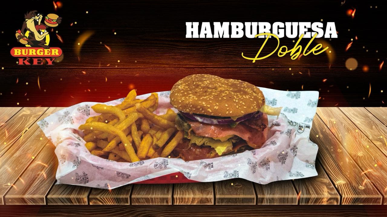 Hamburguesa Doble Carne