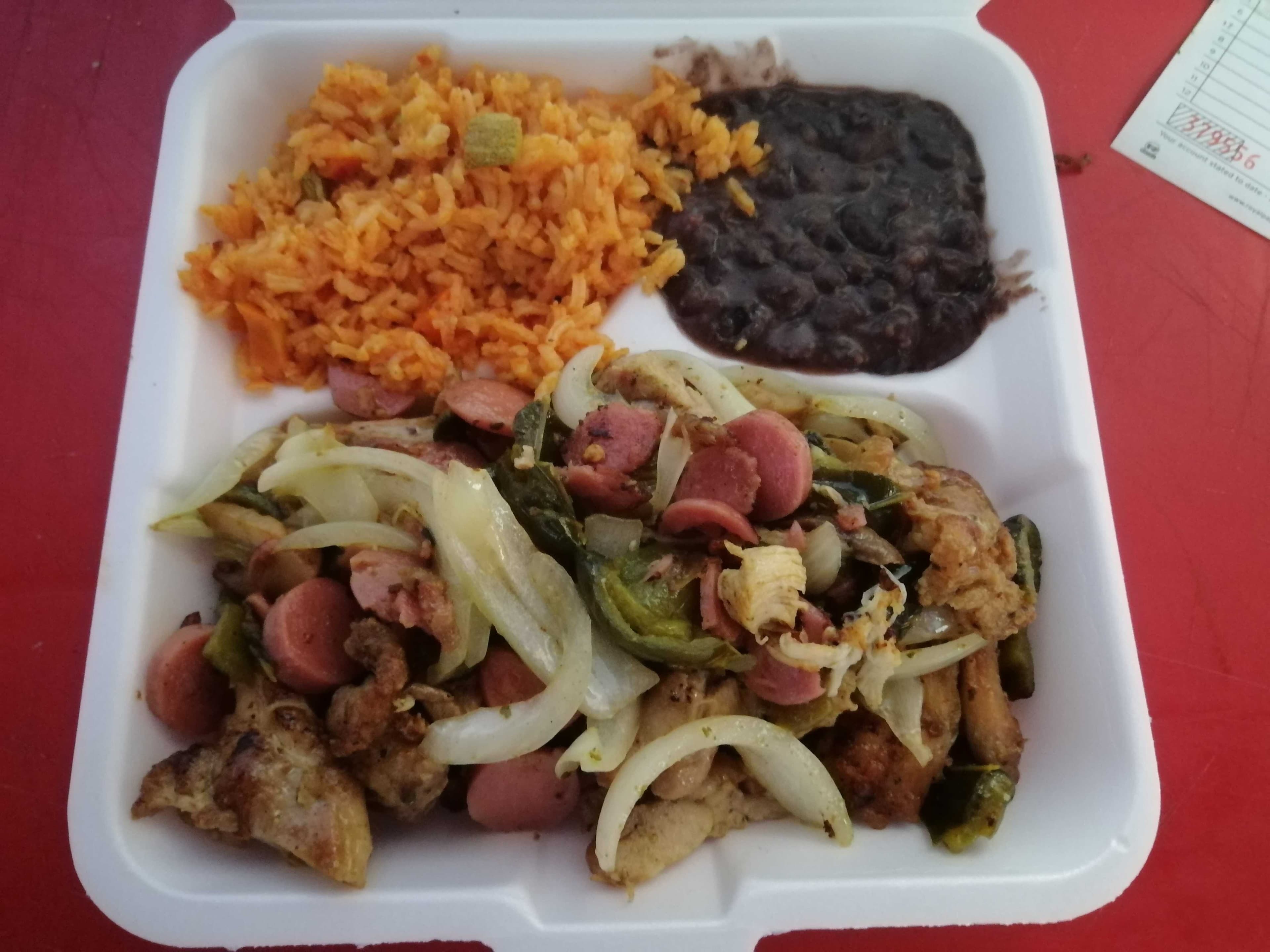 Fajita de Pollo al Albañil