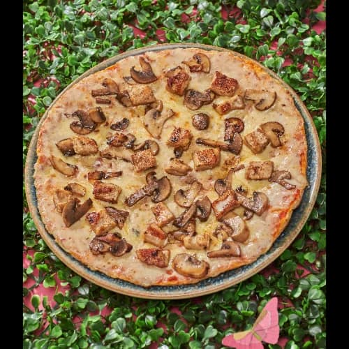 Pizza de Pollo con Champiñones Personal