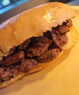 Torta de Arrachera