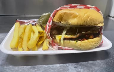 Hamburguesa de Arrachera