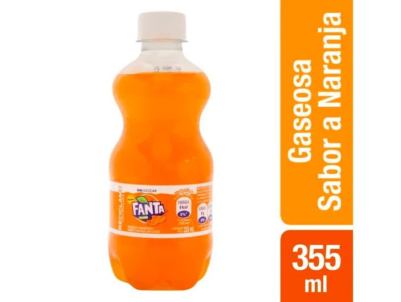 Fanta Naranja 355 ml