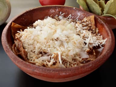 Chilaquiles de Mole