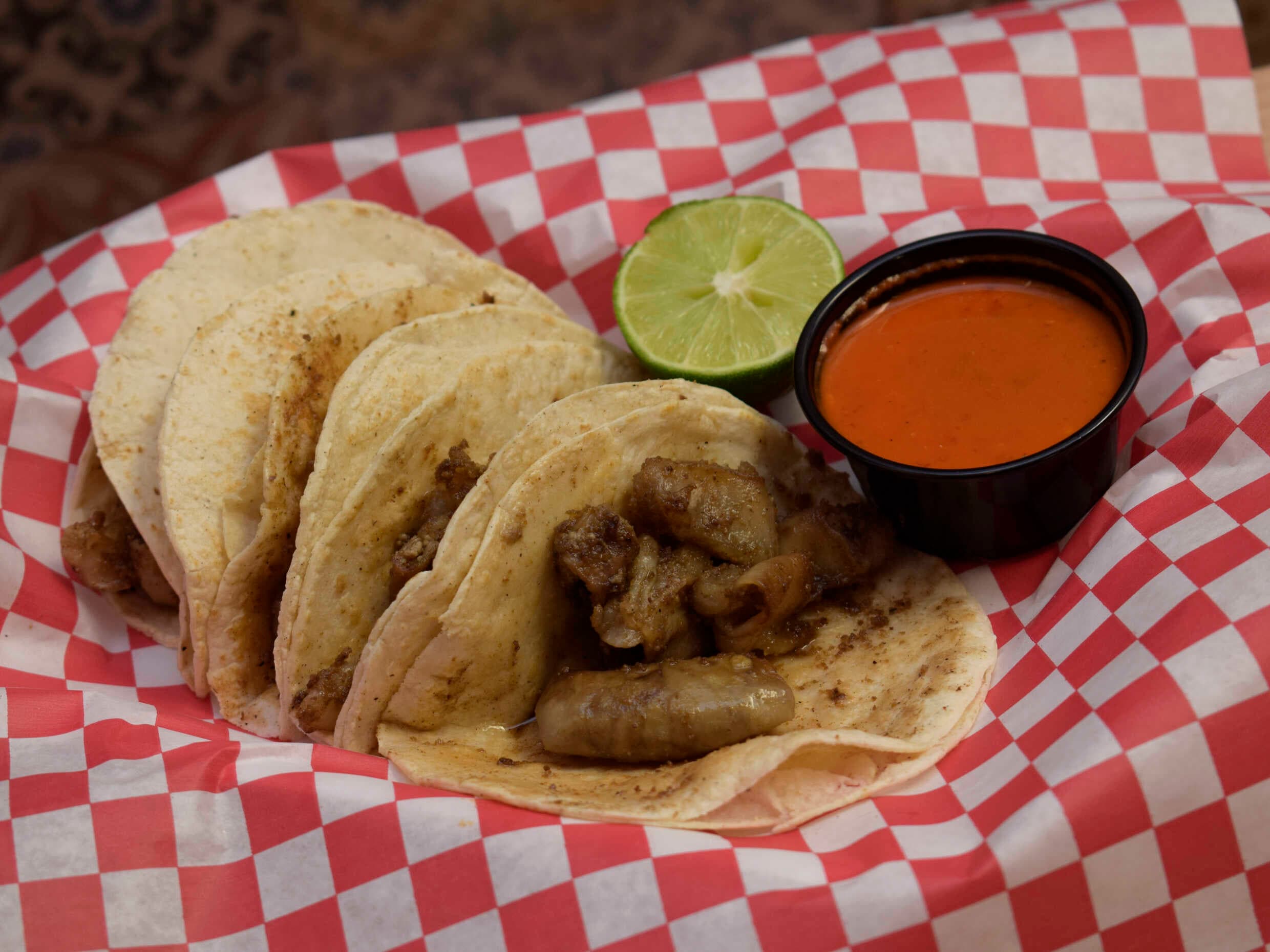Tacos de Tripas.