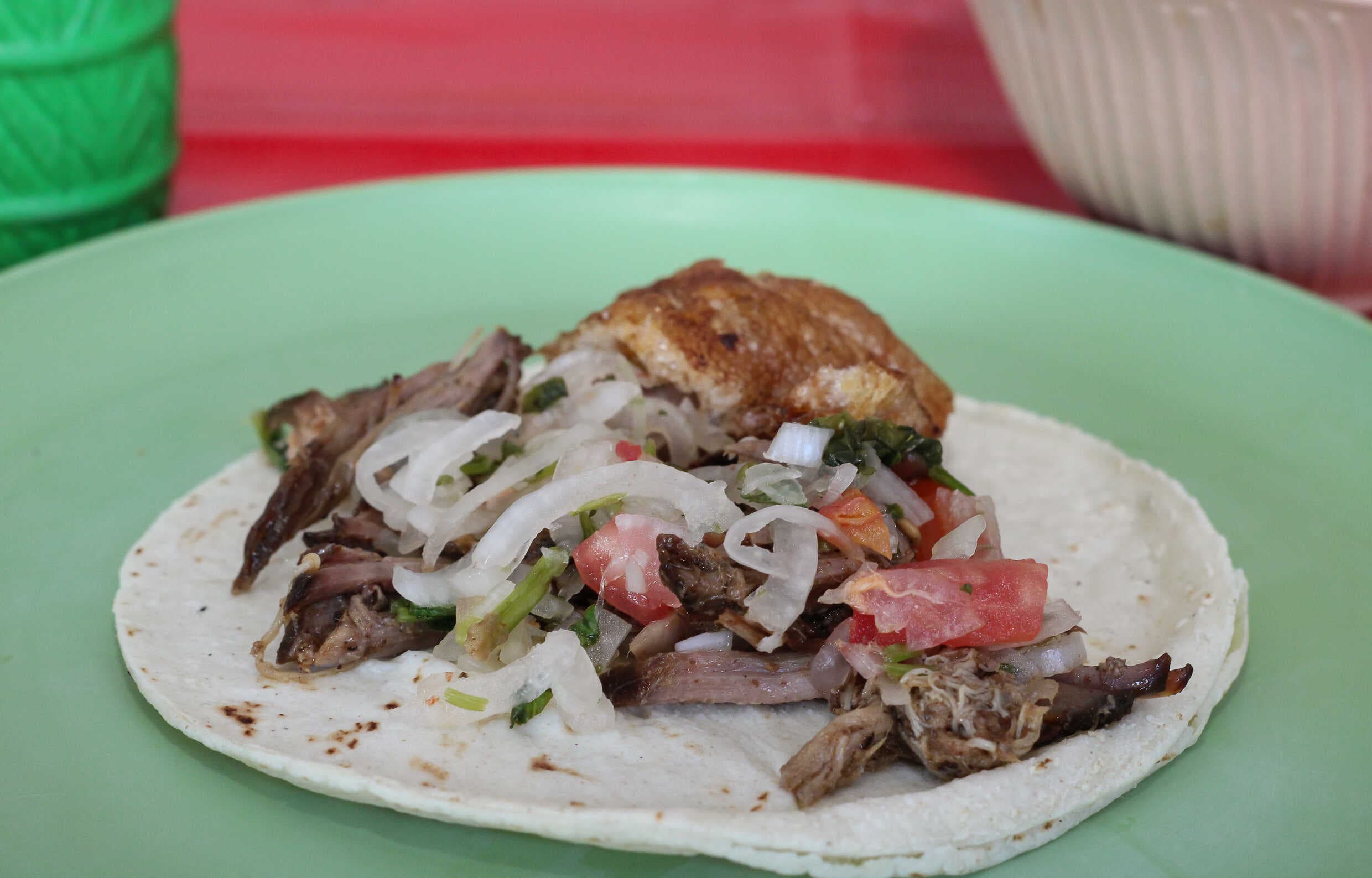 Taco de Lechón