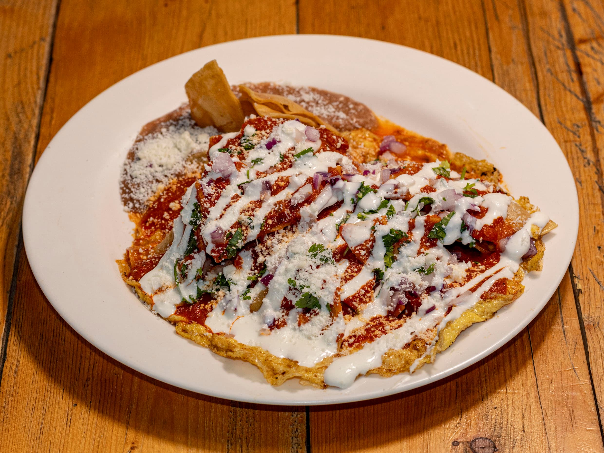 Omelette de Chilaquiles