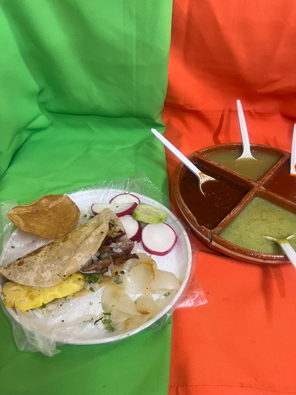 Quesadilla con Suadero