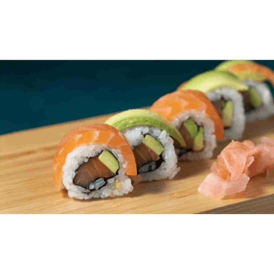 Rainbow Roll (12 Piezas)