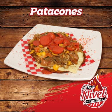 Patacon con Pollo