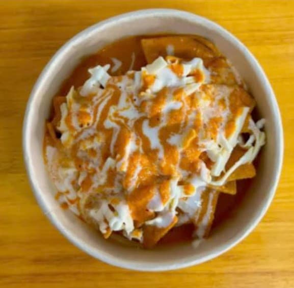 Chilaquiles con Salsa Habanero