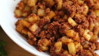 1 Bistec con Papas + 1 Agua fresca 1/2 litro