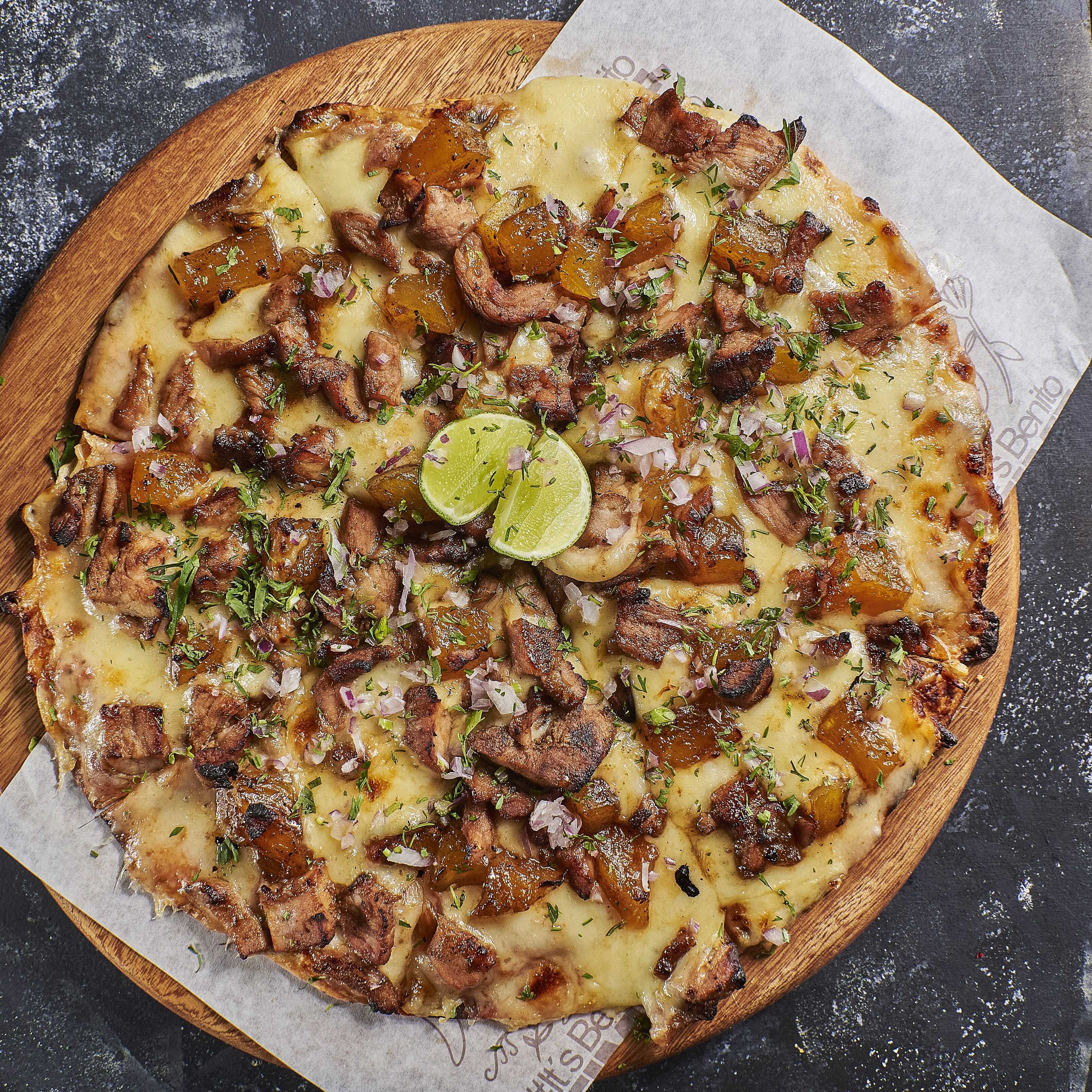 Pizza Cerdo al Pastor