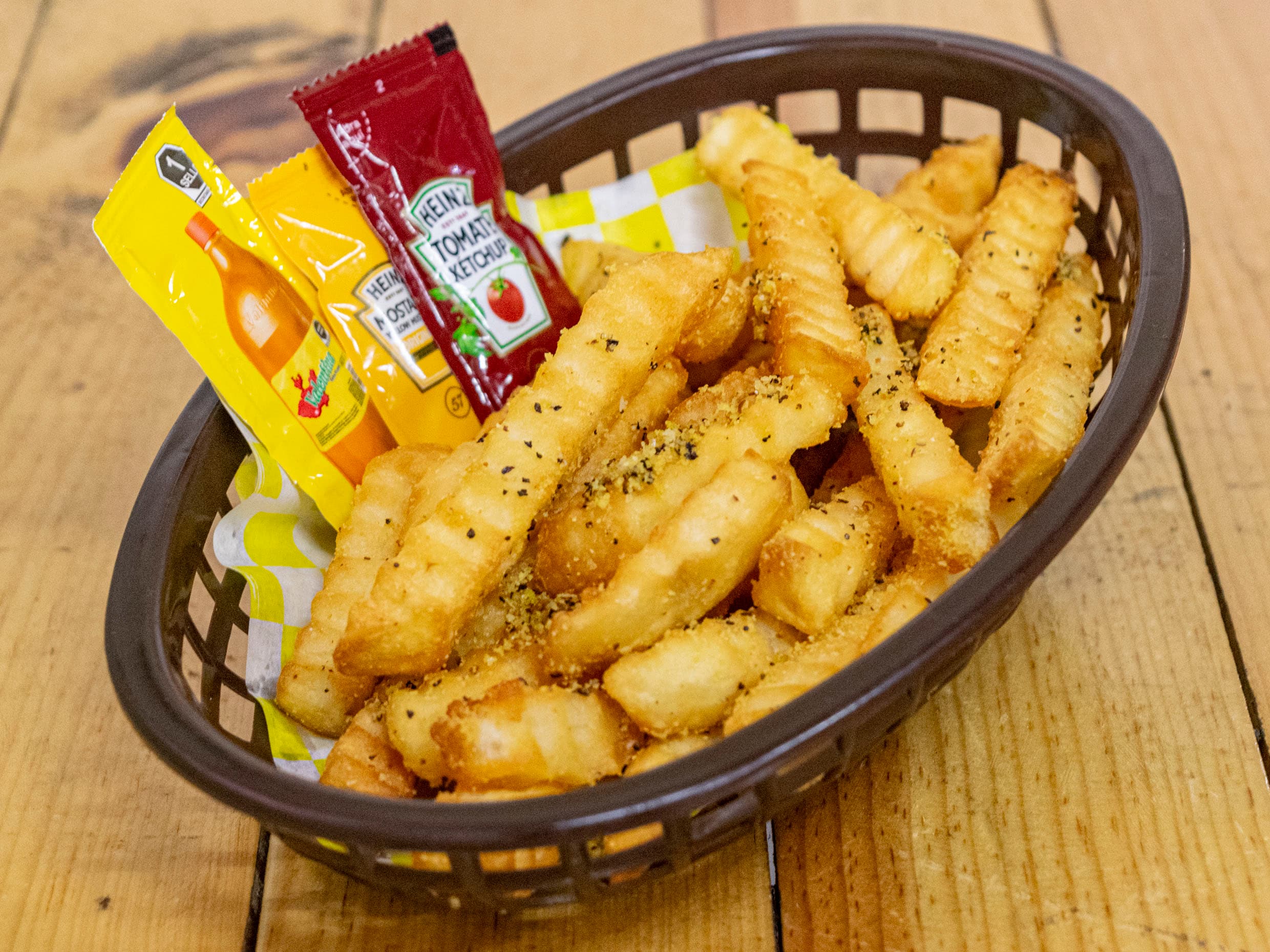 Orden Grande de Papas a La Francesa Onduladas