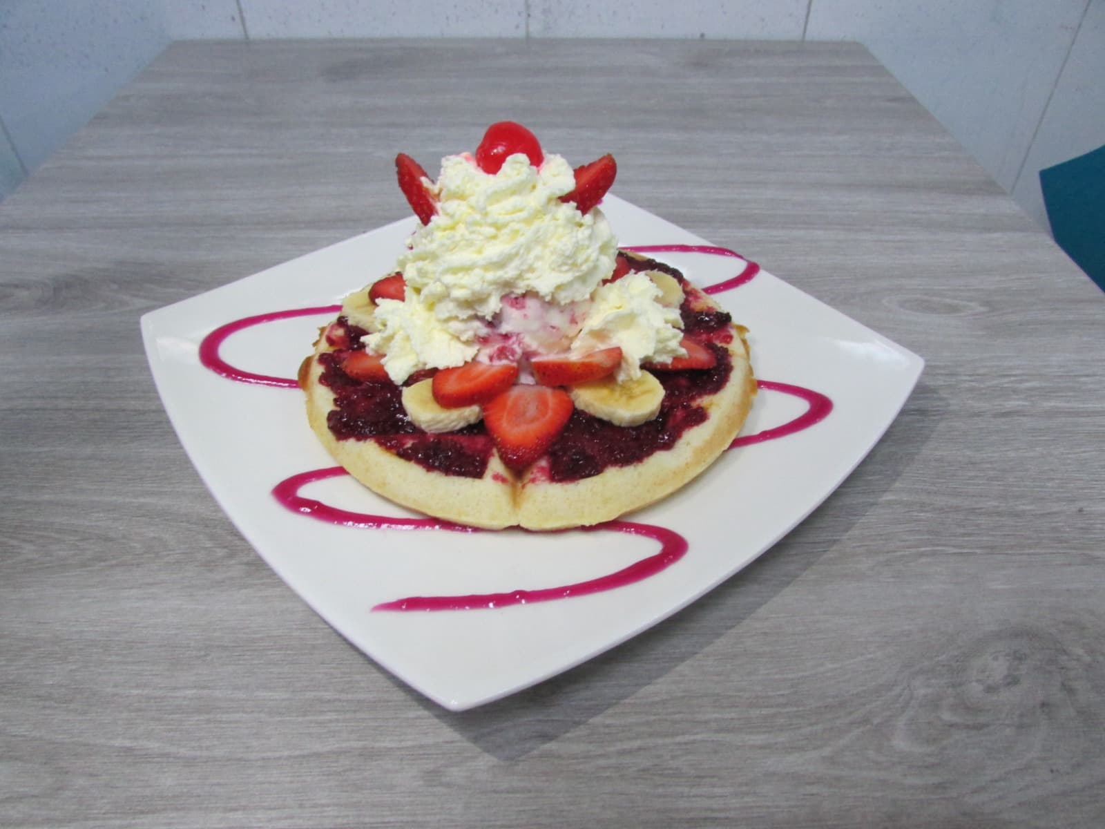 Waffle de Mora