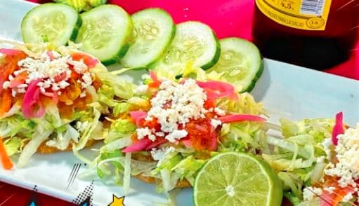 Sopes de Camarón