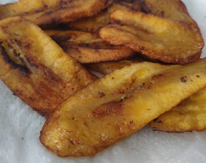 Porcion de Tajadas de Platano Maduro
